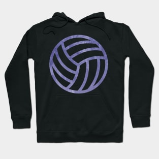 Volleyball Purple Hoodie